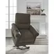 Aureta Earth Performance Fabric Power Lift Recliner with Heat and Massage