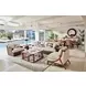 Sunset Key Tasman Beige and Tan Upholstered Accent Chair