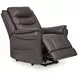 Oatman Umber Power Lift Recliner with USB Charging and Heat Massage