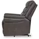 Oatman Umber Power Lift Recliner with USB Charging and Heat Massage