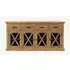 Telluride Brown 8 Door Buffet and Hutch