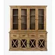 Telluride Brown 8 Door Buffet and Hutch