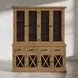 Telluride Brown 8 Door Buffet and Hutch