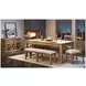Telluride Gold Extendable Dining Table