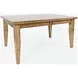Telluride Brown and Beige Upholstered 6 Piece Dining Set with Bench