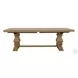Florence Rustic Smoke Extendable Rectangular Dining Table