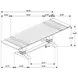 Florence Rustic Smoke Extendable Rectangular Dining Table