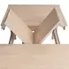 West End Natural Maple 90" Extendable Rectangular Butterfly Leaf Dining Table