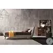 Metropolitan Taupe King Upholstered Platform Bed