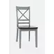 Asbury Park Gray and Brown 4 Piece Dining Set with Bench