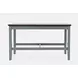 Asbury Park Gray and Brown 4 Piece Counter Height Dining Set with Bench