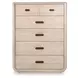 Sunset Cove Brown 5 Drawer Chest