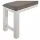 Brook Bay Carbon Gray Upholstered 60" Counter Height Bench