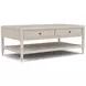 Maren White Sand Rectangular Occasional Table Set