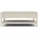 Maren White Sand Rectangular Cocktail Table