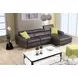 Ariana Grey Italian Leather Reclining Sectional