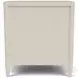 Maren White Sand Rectangular Chairside Table