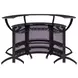 Dallas Smoked And Black Bar Unit Set