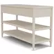 Maren White Sand Rectangular Sofa Table