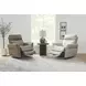 Artemis Cappuccino Zero Gravity Triple Power Rocking Recliner with USB Charging and Heat Massage