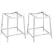 Jovani Clear Counter Height Stool Set Of 2