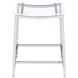 Jovani Clear Counter Height Stool Set Of 2