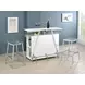 Jovani Clear Bar Stool Set Of 2