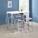 Jovani Clear Bar Stool Set Of 2