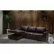 Taylor Brown Premium Leather LAF Sectional