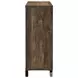 182852 Rustic Oak Bar Cabinet