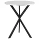 Kenzo Silver And Sandy Black Bar Table