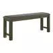 Bayview Gray Upholstered Counter Height Dining Bench