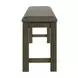 Bayview Gray Upholstered Counter Height Dining Bench