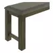 Bayview Gray Upholstered Counter Height Dining Bench