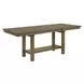 Riverview Bay Sandstone 94" Extendable Rectangular Gathering Table