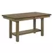 Riverview Bay Sandstone 94" Extendable Rectangular Gathering Table