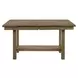Riverview Bay Sandstone 94" Extendable Rectangular Gathering Table