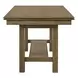 Riverview Bay Sandstone 94" Extendable Rectangular Gathering Table