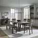 Bayview Sandstone and Gray 6 Piece Extendable Dining Set