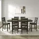 Bayview Sandstone and Gray 7 Piece Extendable Gathering Dining Set