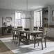 Bayview Sandstone and Gray 7 Piece Extendable Dining Set