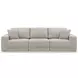 Next-Gen Gaucho Gray Modular 126" Sofa