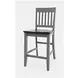 Decatur Lane Grey Counter Height Stool Set of 2