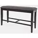 American Rustics Dark Brown Counter Height Bench