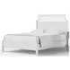 Pure Maple Cottage White Garden King Panel Bed
