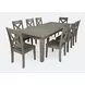 Outer Banks Driftwood Gray 9 Piece Dining Set