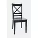 Asbury Park Black and Brown 4 Piece Dining Set with Bench