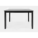 Asbury Park Black and Brown 4 Piece Dining Set with Bench