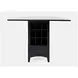 Asbury Park Black Drop Leaf Counter Height Dining Table
