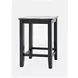 Asbury Park Black Backless Counter Height Stool Set of 2